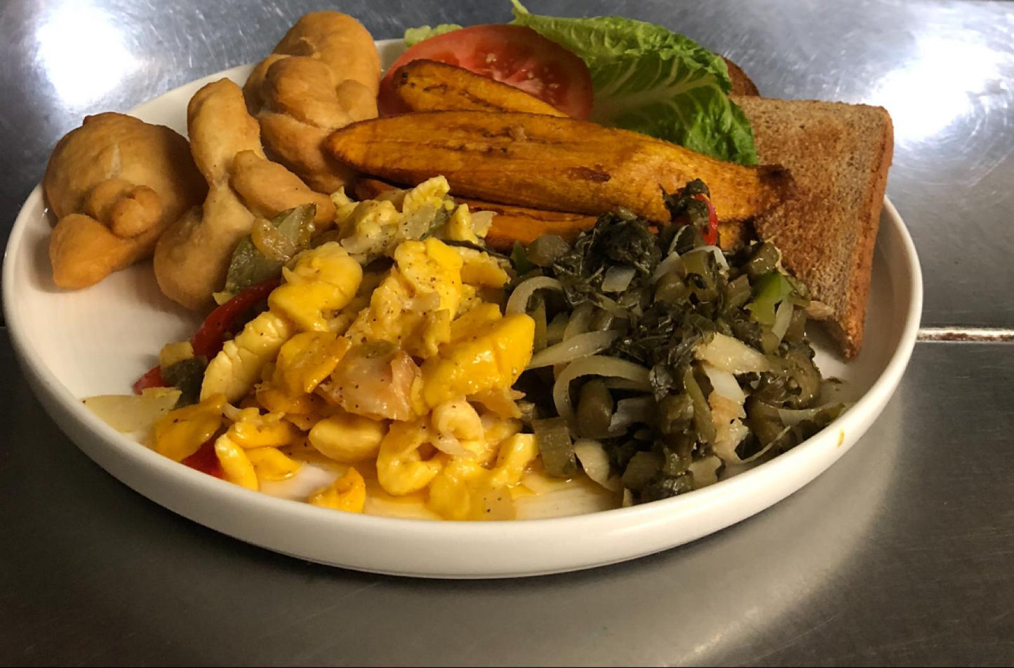 Ackee & Callaloo Combo